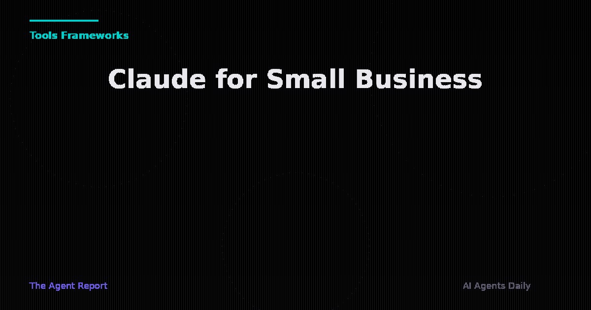 Claude for Small Business: Anthropic Deploys Agentic AI Into the Tools SMBs Already Use