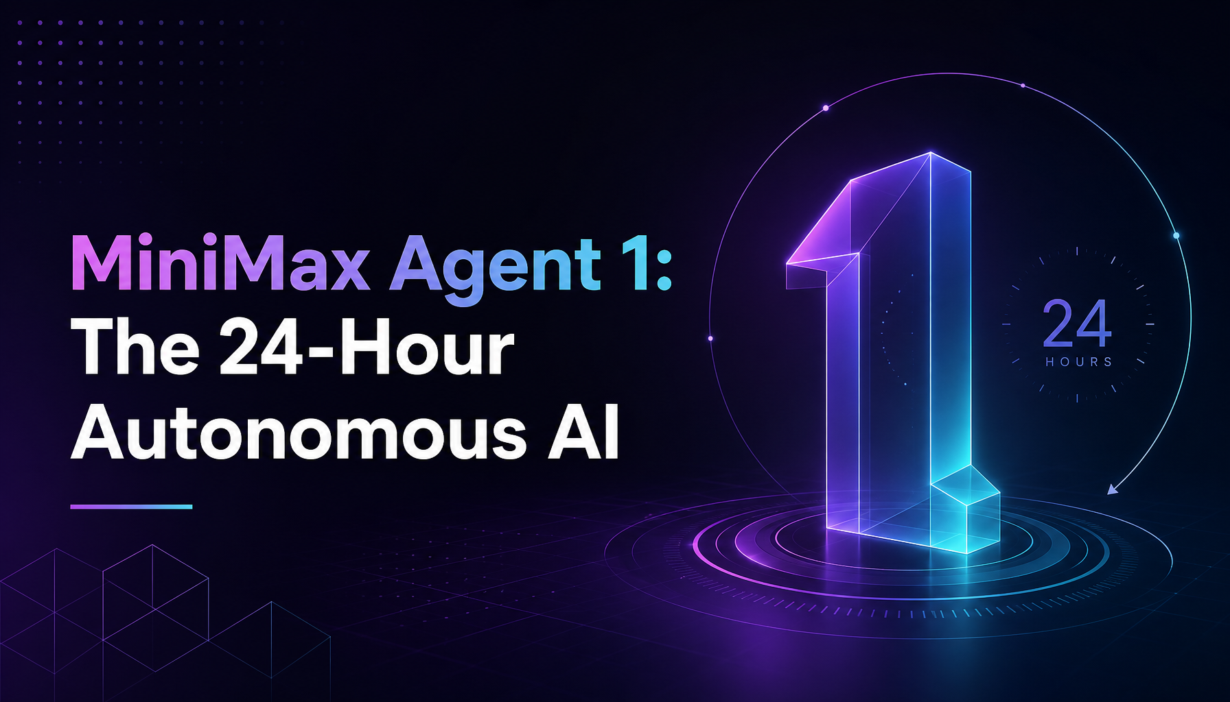 MiniMax Agent 1 : l'agent IA capable de travailler 24 heures en autonomie
