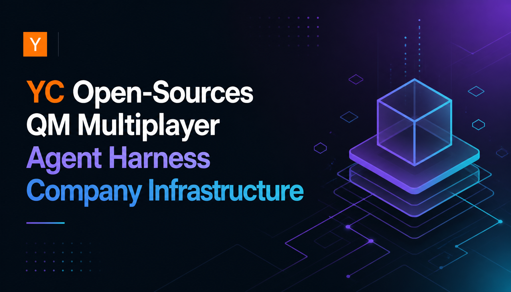 YC passe QM en open source : le harnais d'agents multijoueur qui fait tourner Y Combinator
